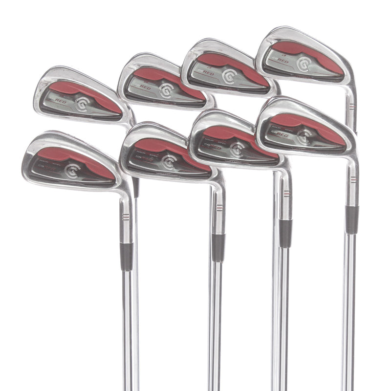 Cleveland CG Red Tour Spec Steel Mens Right Hand Irons 3-PW Regular - True Temper Dynamic Gold R300