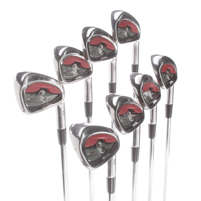 Cleveland CG Red Tour Spec Steel Mens Right Hand Irons 3-PW Regular - True Temper Dynamic Gold R300