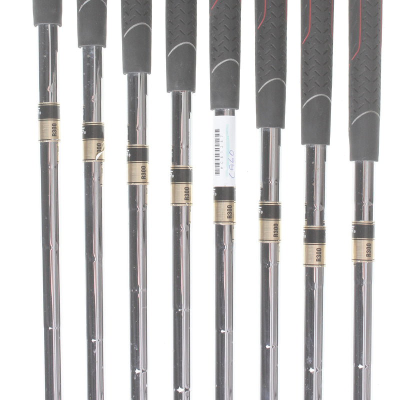 Cleveland CG Red Tour Spec Steel Mens Right Hand Irons 3-PW Regular - True Temper Dynamic Gold R300