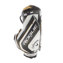 Callaway Rogue ST Cart Bag - Black/White/Gold
