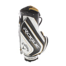 Callaway Rogue ST Cart Bag - Black/White/Gold