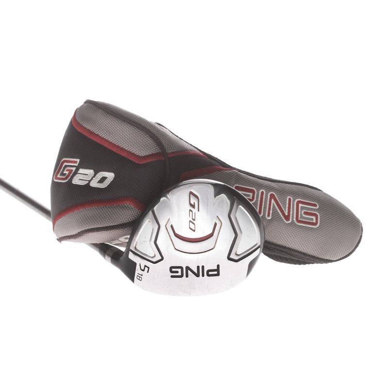 Ping G20 Graphite Mens Right Hand Fairway 5 Wood 18* Regular - Ping TFC 169 F