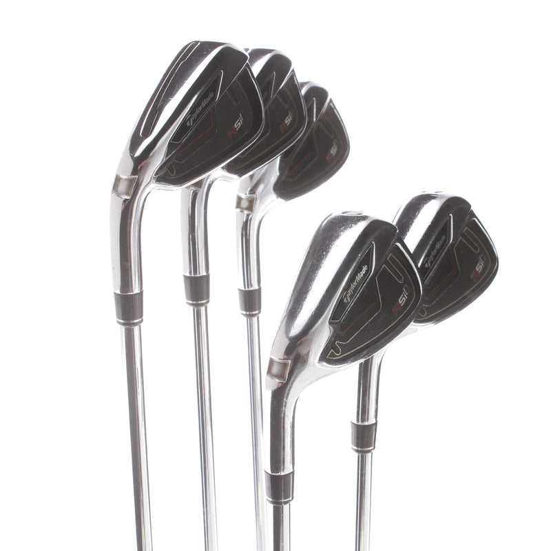 TaylorMade RSi1 Steel Mens Left Hand Irons 5-PW Regular - True Temper REAX 90