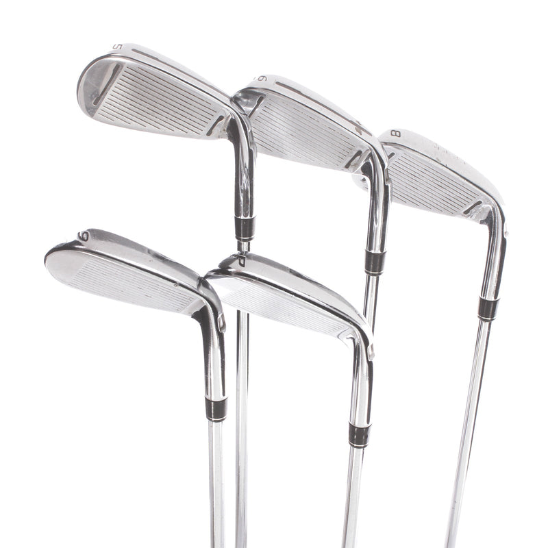 TaylorMade RSi1 Steel Mens Left Hand Irons 5-PW Regular - True Temper REAX 90