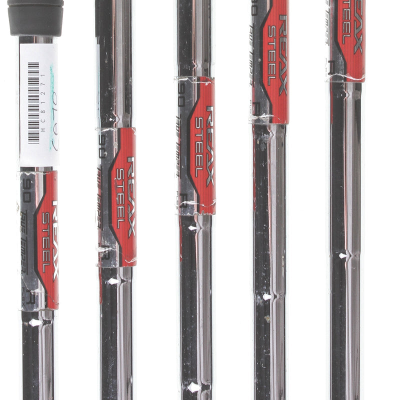 TaylorMade RSi1 Steel Mens Left Hand Irons 5-PW Regular - True Temper REAX 90