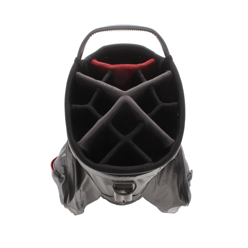 Motocaddy Dry Series Cart Bag - Grey/Red