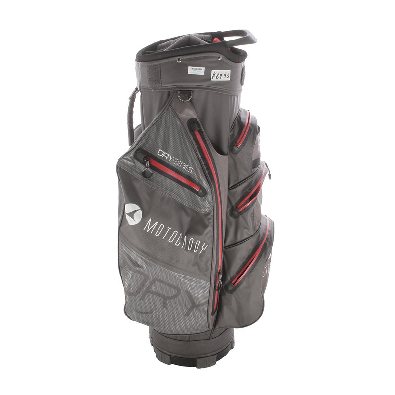 Motocaddy Dry Series Cart Bag - Grey/Red