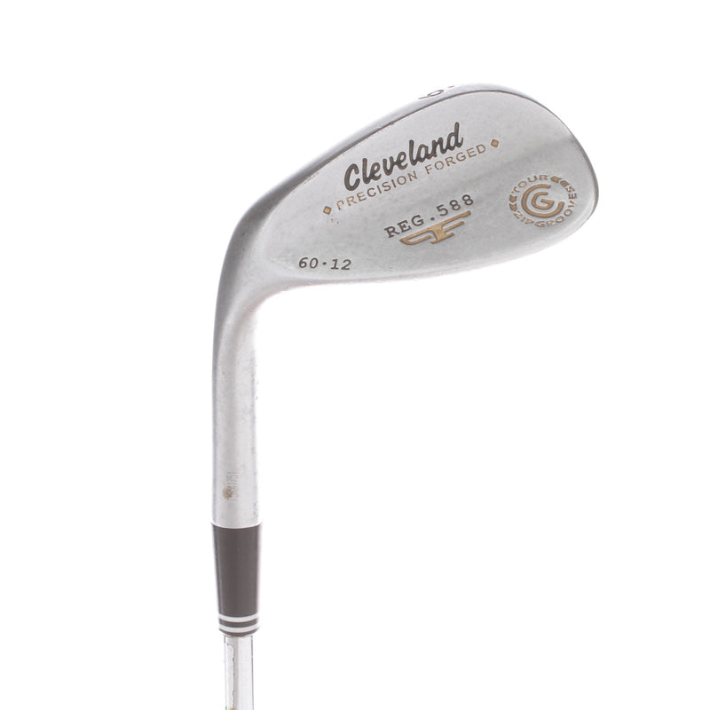 Cleveland RTX 588 Steel Mens Left Hand Lob Wedge 60* 12 Bounce Wedge - Tour Concept