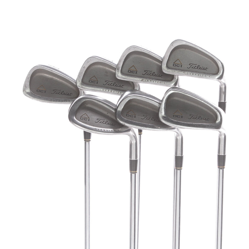 Titleist DCI Gold Oversized+ Steel Mens Right Hand Irons 5-SW Regular - Titleist