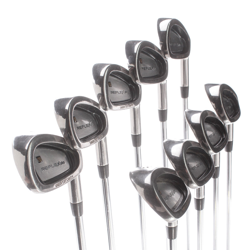 Wilson Reflex Plus Steel Mens Right Hand Irons 3-SW Regular - True Temper