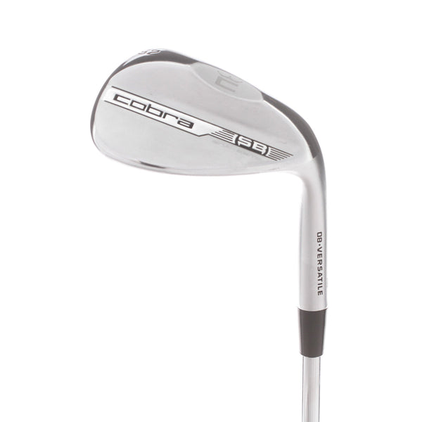 Cobra Snake Bite Steel Mens Right Hand Gap Wedge +1'' 52* 8 Bounce Stiff - KBS Hi-Rev 2.0 125