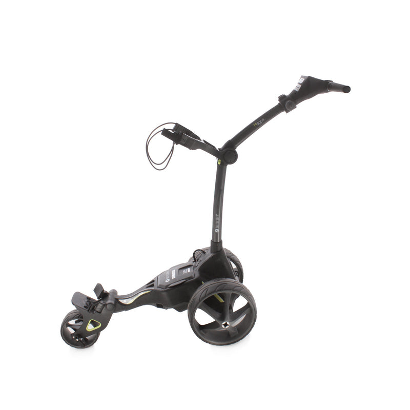 Motocaddy M3 GPS 3-Wheel Electric Trolley 18 Hole Lithium - Black/Yellow