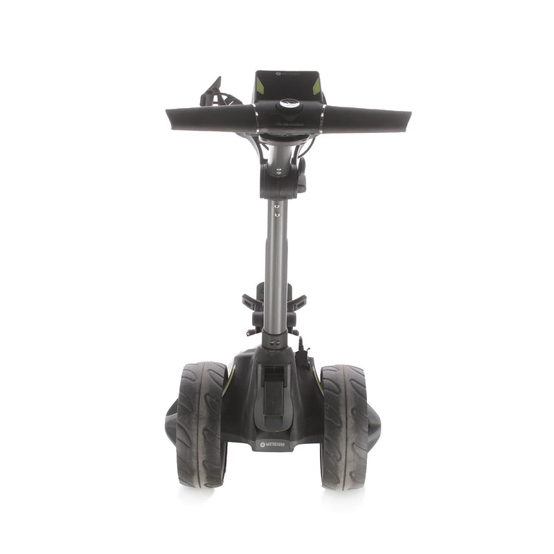 Motocaddy M3 GPS 3-Wheel Electric Trolley 18 Hole Lithium - Black/Yellow