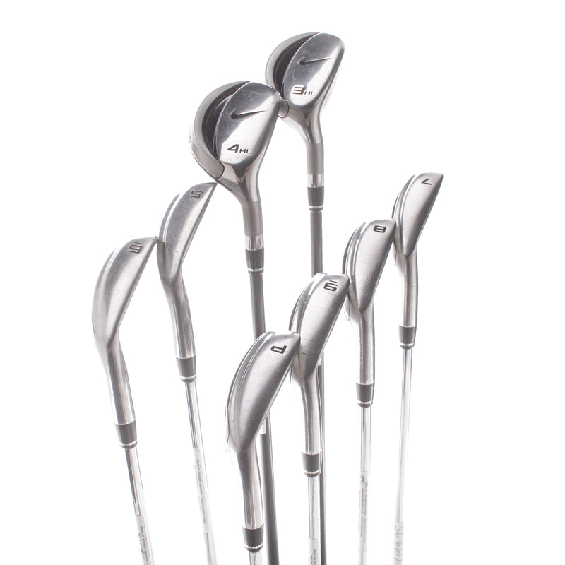 Nike Slingshot Steel/Graphite Mens Right Hand Irons 3-PW Uniflex - Nike Slingshot