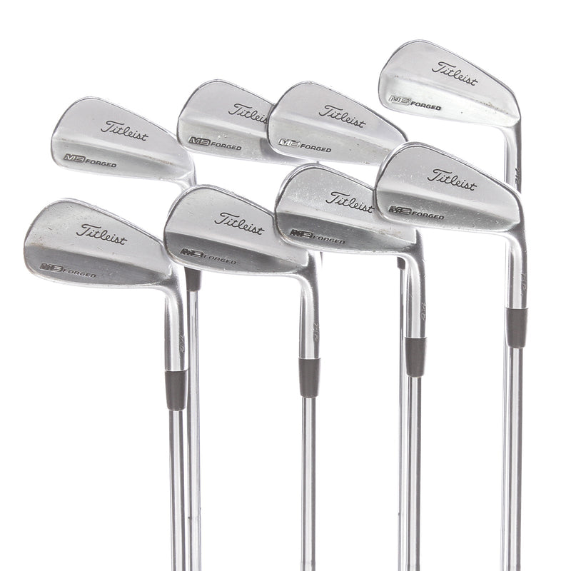 Titleist 712 MB Forged Steel Mens Right Hand Irons 3-PW Extra Stiff - Dynamic Gold X100