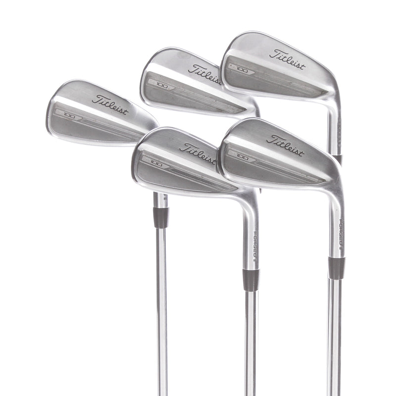 Titleist T100 2023 Steel Mens Right Hand Irons 5-PW Stiff - True Temper AMT Tour White S300