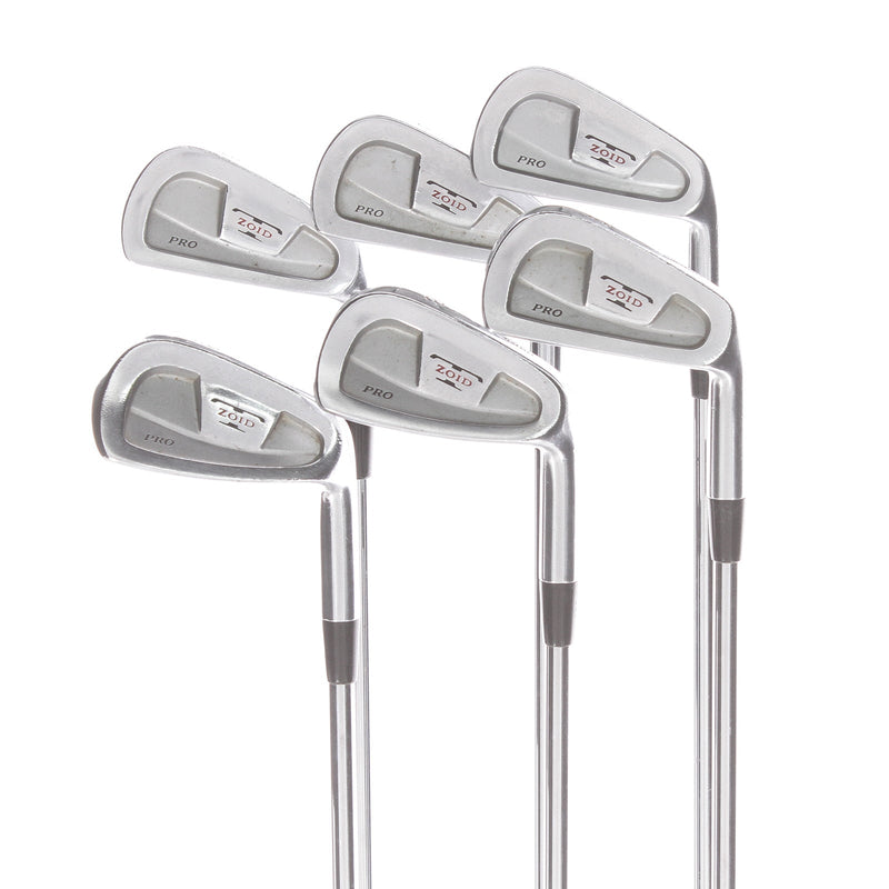 Mizuno T-Zoid Pro Steel Mens Right Hand Irons 3-9 Stiff - Unbranded