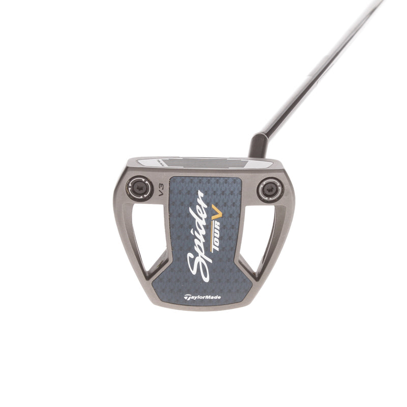 TaylorMade Spider Tour V Mens Right Hand Putter 33" Mallet - KBS TaylorMade Pistol 1.0