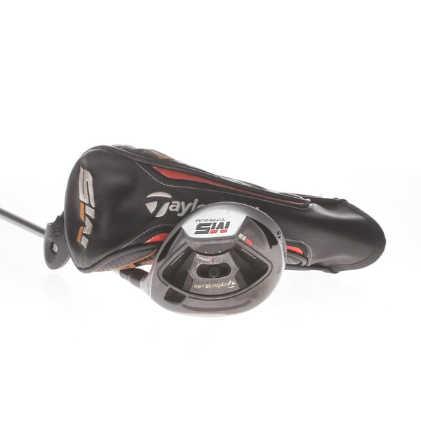 TaylorMade M5 Titanium Graphite Mens Right Hand Fairway 3 Wood 14* Stiff - Tensei CK Series 65 Orange