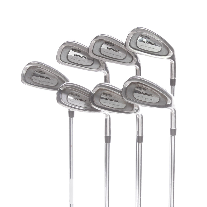 Wilson 1200 GC Steel Mens Right Hand Irons 3-SW Regular - True Temper
