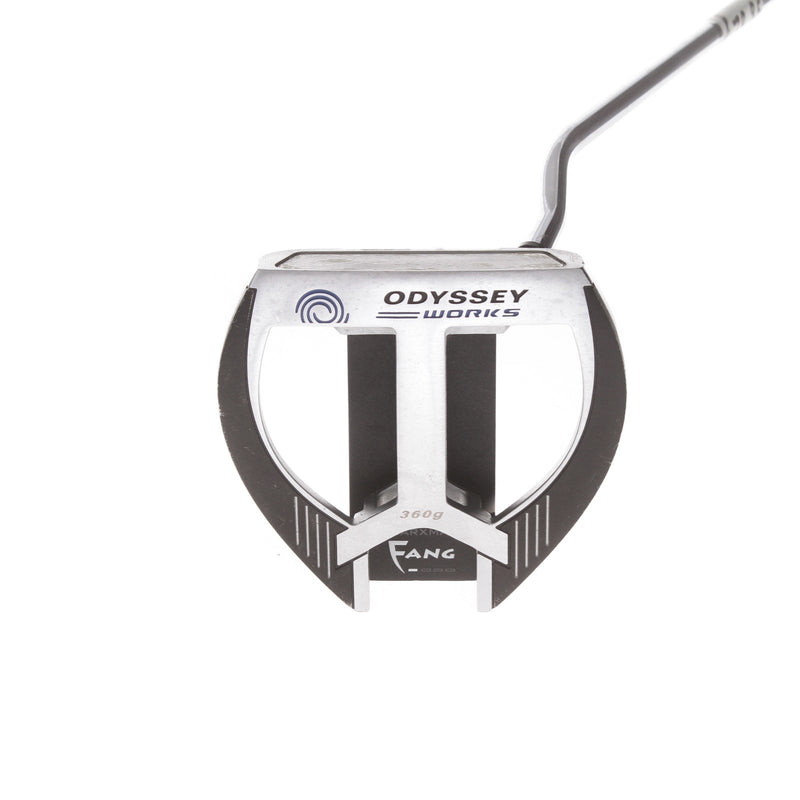 Odyssey O-Works Marxman Fang Mens Right Hand Putter 35" Mallet - Super Stroke Slim 3.0