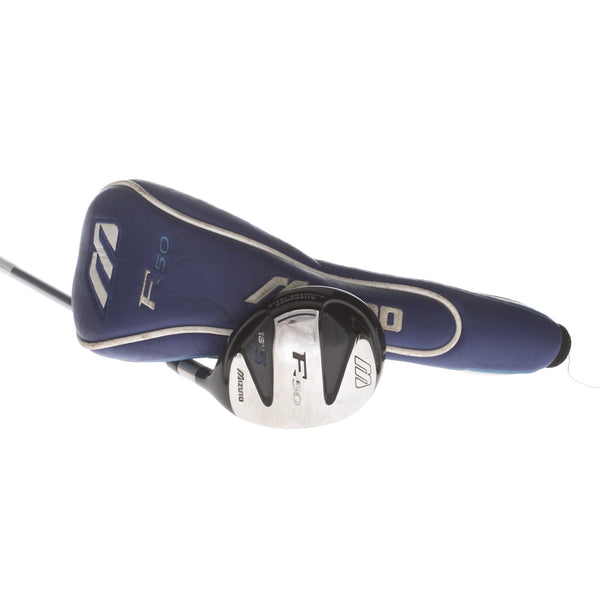 Mizuno F-50 Graphite Mens Right Hand Fairway 5 Wood 18* Regular - EXSAR FS2