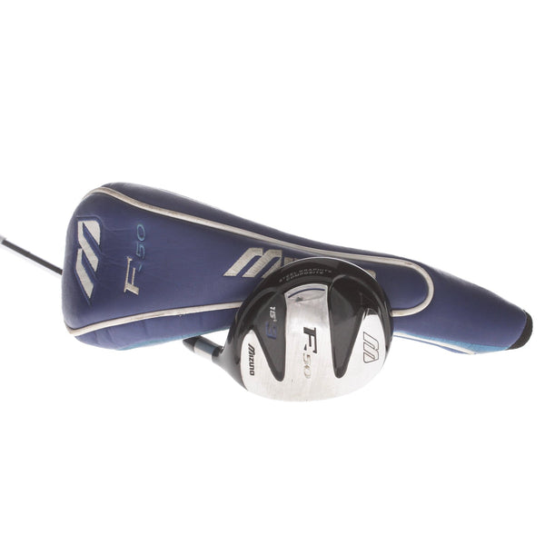 Mizuno F-50 Steel Mens Right Hand Fairway 3 Wood 15* Regular - Dynamic Gold R300