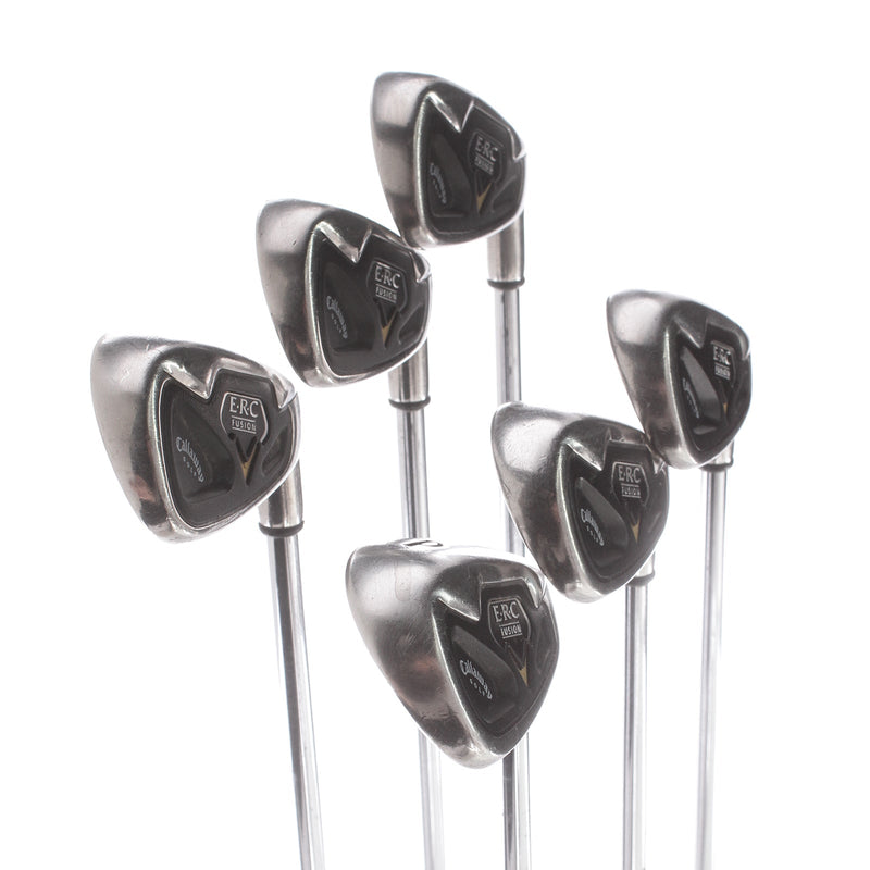 Callaway E.R.C Fusion Steel Mens Right Hand Irons 5-PW Stiff - Nippon 990