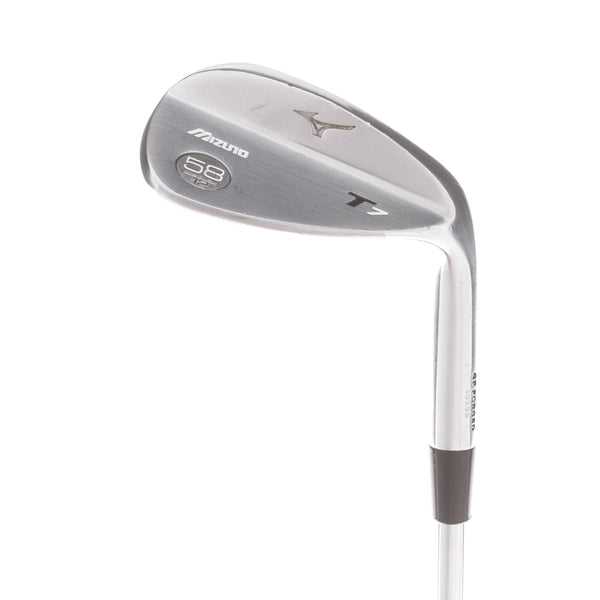 Mizuno T7 Steel Mens Right Hand Lob Wedge 58* Wedge - N.S Pro Modus3 105 Wedge
