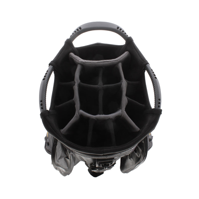 PowaKaddy Dri Tech Cart Bag - Black/Yellow