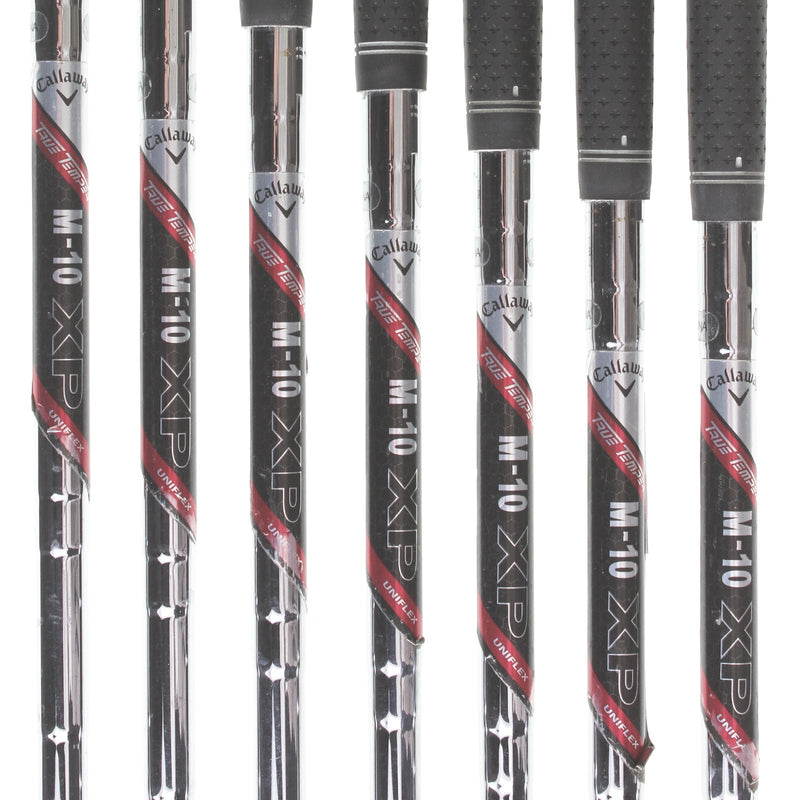 Callaway RAZR X HL Steel Mens Right Hand Irons 5-SW Uniflex - True Temper M-10 XP