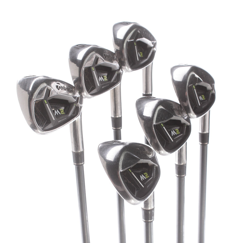 TaylorMade M2 Graphite Mens Right Hand Irons 5-PW Regular - REAX 65