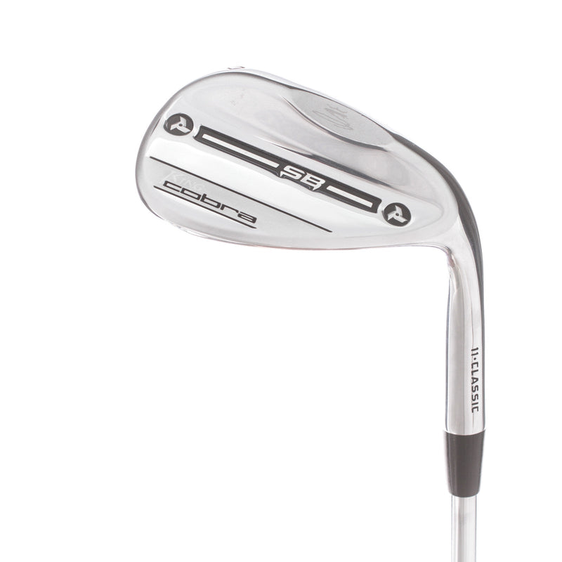 Cobra King SnakeBite Steel Mens Right Hand Lob Wedge -0.25" 60* 11 Bounce Stiff - KBS Hi-REV 2.0 125
