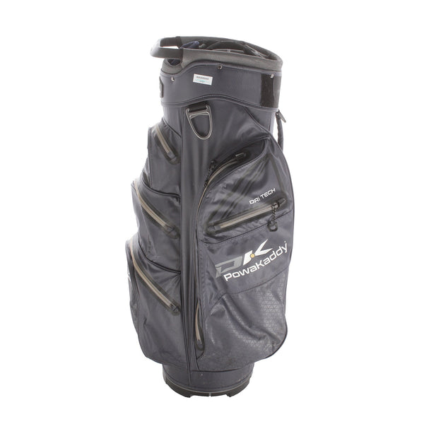 Powacaddy Dri-TECH Waterproof Cart Bag - Navy/Grey/White