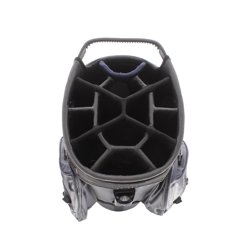 Powacaddy Dri-TECH Waterproof Cart Bag - Navy/Grey/White