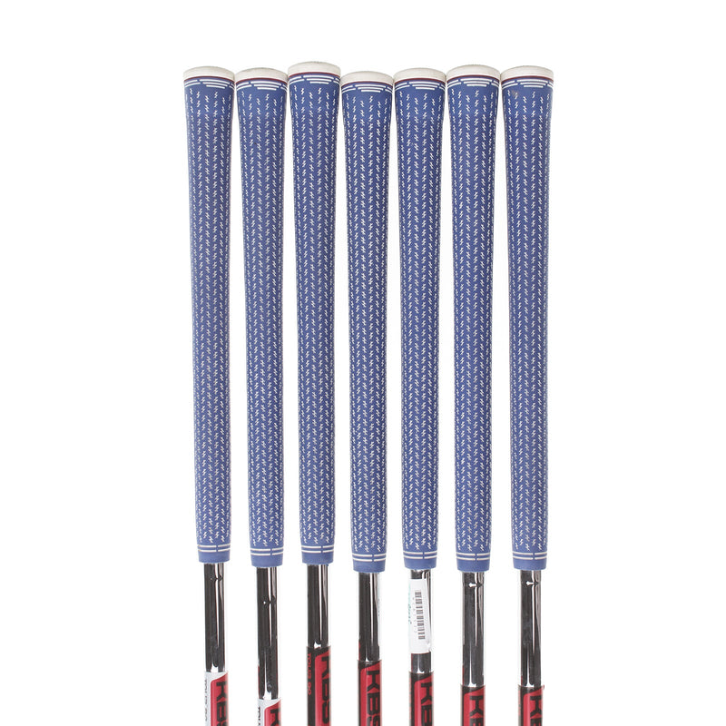 Cobra SpeedZone One Length Steel Mens Right Hand Irons 5-GW Regular - KBS