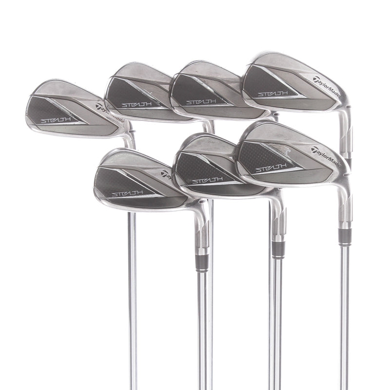 TaylorMade Stealth Steel Mens Right Hand Irons 4-PW Regular - KBS MAX MT 85