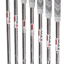 TaylorMade Stealth Steel Mens Right Hand Irons 4-PW Regular - KBS MAX MT 85