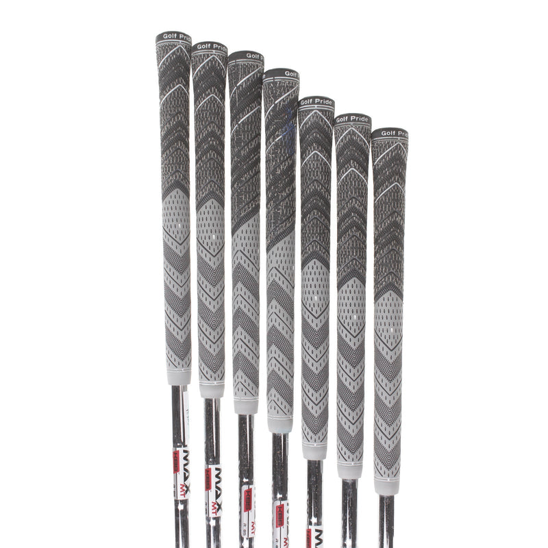TaylorMade Stealth Steel Mens Right Hand Irons 4-PW Regular - KBS MAX MT 85