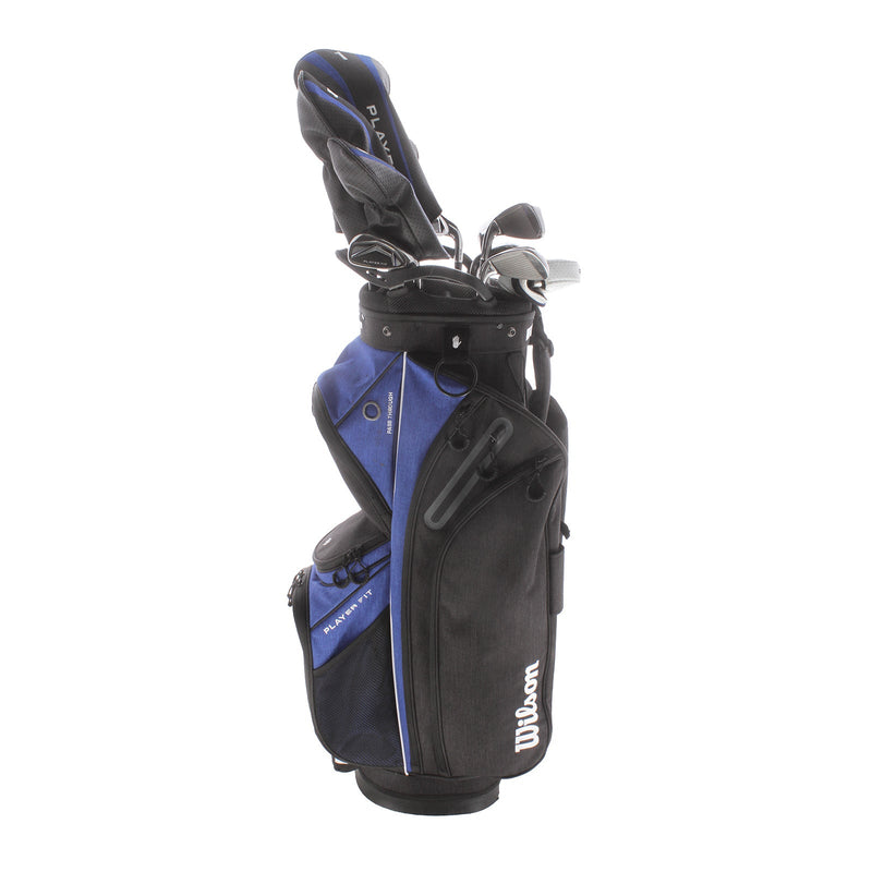 Wilson Player Fit Steel/Graphite Mens Right Hand Package Set Regular - Wilson