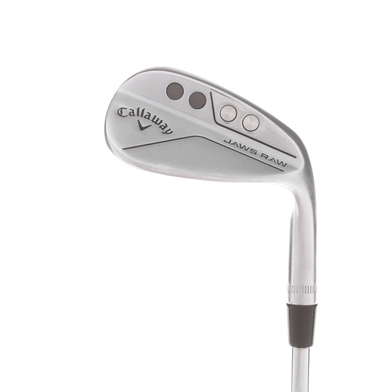 Callaway JAWS RAW Steel Mens Right Hand Approach Wedge 48* 10 Bounce S Grind Stiff - Dynamic Gold Tour Issue S200
