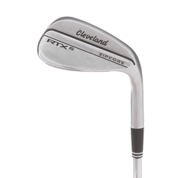 Cleveland RTX 6 Zipcore Steel Mens Right Hand Gap Wedge 50* 10 Bounce Mid Grind Wedge - Dynamic Gold Spinner Tour Issue