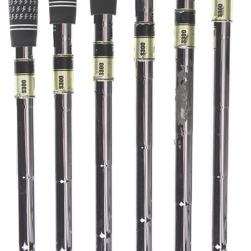 Cleveland CG16 Black Pearl Steel Mens Left Hand Irons 5-PW Stiff - Dynamic Gold S300