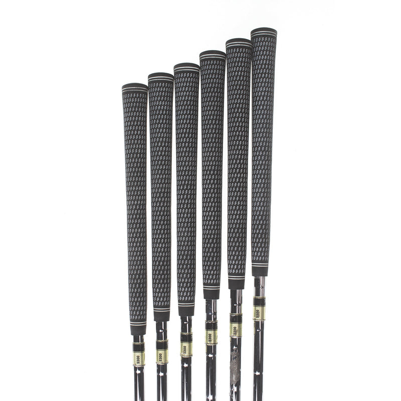 Cleveland CG16 Black Pearl Steel Mens Left Hand Irons 5-PW Stiff - Dynamic Gold S300