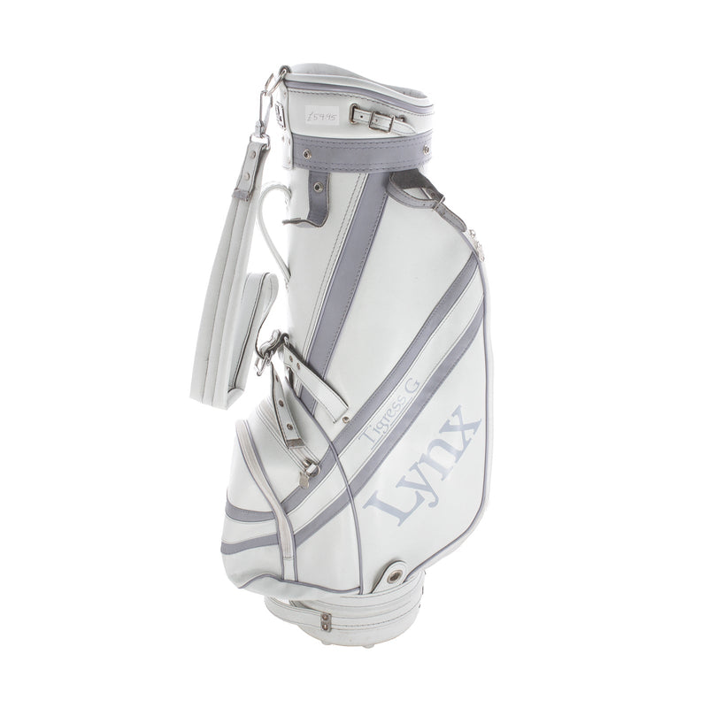 Lynx Tigress G Cart Bag - White/Lilac