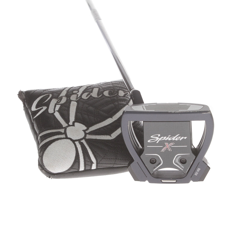 TaylorMade Spider X Mens Left Hand Putter 33.5" Mallet - KBS CT Tour Super Stroke Pistol GTR 1.0