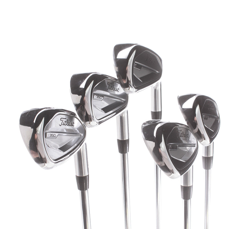 Titleist T350 2023 Steel Mens Right Hand Irons 6-PW Regular - True Temper AMT R300 Red