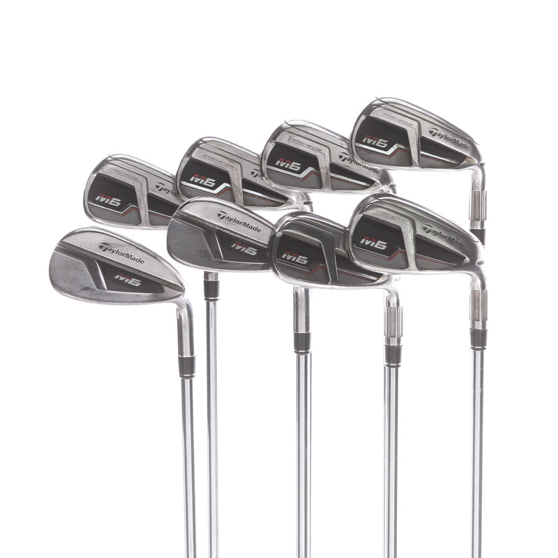 TaylorMade M6 Steel Mens Right Hand Irons 5-SW Regular - KBS MAX 85