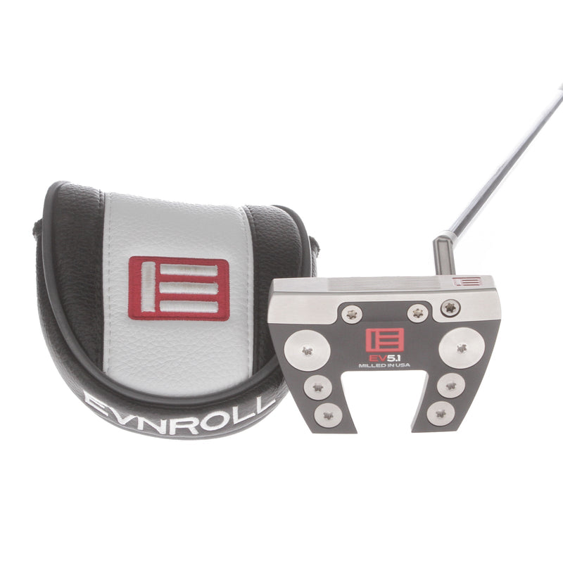 Evnroll EV5.1 Mens Right Hand Putter 33.5" Mallet - Evnroll TourTac