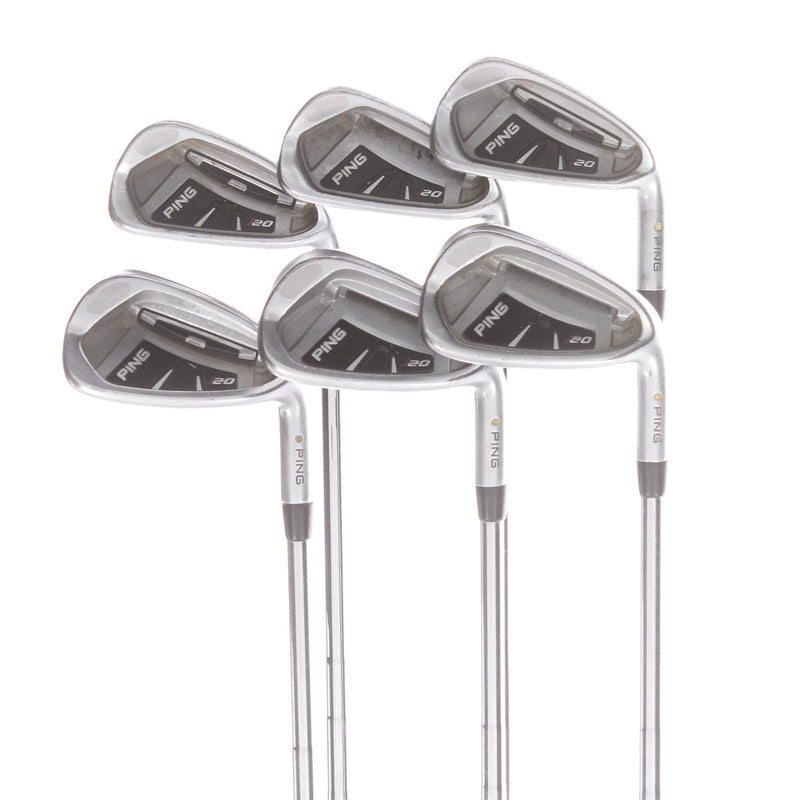 Ping i20 Steel Mens Right Hand Irons 4-PW 1.5* Upright Regular - Ping CFS